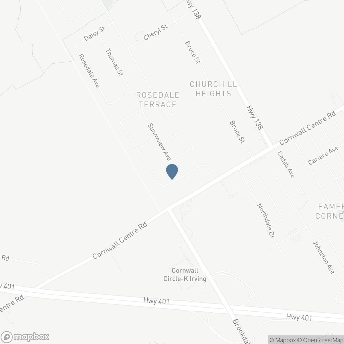 3270 SUNNYVIEW AVENUE N, Cornwall, Ontario K6K 0A8